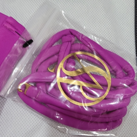 Victoria's Secret Beautifyl Purple Violet Bandeau / Convertible Bikini Swim Set - Picture 2 of 7